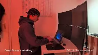 Work with Me &ndash; 1h Deep Focus | Concentration Lab (#23/100)