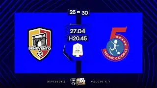 GG Team Wear Benevento-Italservice Pesaro 4-4 | 26ª giornata | Serie A 2024/2025