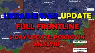 Ukraine Conflict (20250507): 5-Day Full Frontline Update - Pokrovsk Analysis