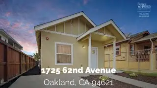 1725 62nd Avenue, Oakland, CA  - Better Homes and Gardens Real Estate | Reliance Partners