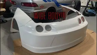 GRIDlife Club TR Integra gets JASE Drag WIDE body!!!