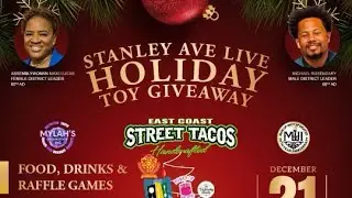 Grindhardtvpodcast -stanley ave holiday toy giveaway 