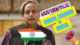 Shashi Tharoor Leads Indian Delegation to Brazil