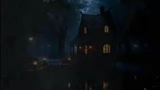 ⭐ Swamp Night Ambience 🌙 Frogs, Crickets & Gentle Rain | Deep Sleep Nature Sounds