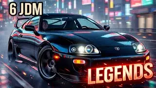 6 JDM Legends Sync to the Beat 🌆 | Clima Lindo Edit