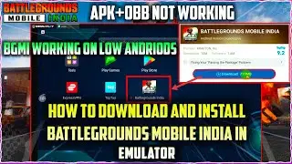 How to Download And Install Battlegrounds MOBILE INDIA On PC Emulator | Memu Emulator