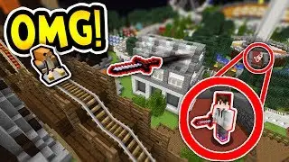 FURTHEST THROWING KNIFE KILL EVER! (Minecraft Murder Mystery)