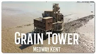 Abandoned GRAIN TOWER Sea Fort, Isle of Grain, Medway Kent.