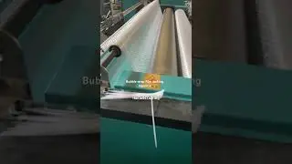 Bubble wrap film making machine #bubblefilmmachine #machine #stretchfilm #stretchfilmmachine