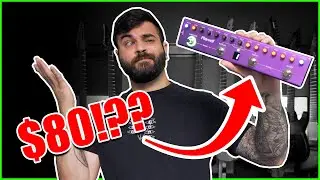 Может ли самая дешевая гитарная педаль MultiFX звучать тяжело!?... (Демонстрация Tank-G)