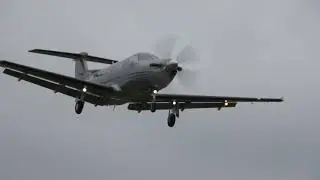 OH-WWW PC12 LANDING AT GOODWOOD AIRFIELD - 24.6 - FESTIVAL OF SPEED VISITOR