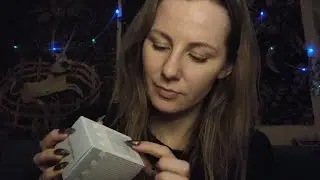 little ASMR Haul (birthday gifts) Tapping & a bit of Rambling | АСМР на английском, таппинг