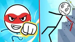 Searching Gameplay Attack Draw Line 🆚 Ragdoll Break: Kick Loser