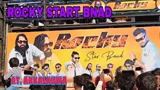 ROCKY start band 😱Full pablic 😱 Full dhamaka 💥AT AKKALKUVA #viral #allr #viralvideo #rockystarband 