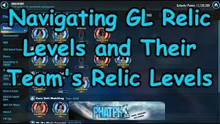 Roster Building 101 - Galactic Legend Relic Levels