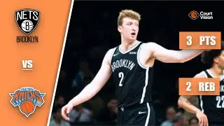 Danny Wolf - 3 Points, 2 Rebounds vs Knicks - 2025-26 Regular Season