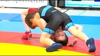 Wrestling / Ringen,  Ostseepokal Rostock 2025, Freestyle, U10, 34 kg, Tagirov - Gorbatenko