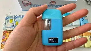 New Favorites 2ml empty disposable vape pen with digital screen
