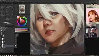 NieR Automata 2B Speedpaint