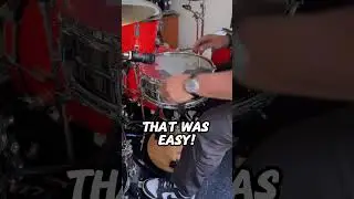 Have you ever dampened a snare sound like this? #shorts #short #tip #tape #tone  #drums #tuning