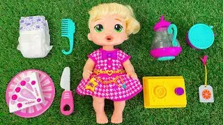 Baby Alive Doll Playset Toys | Satisfying with Unboxing & Review Toys | Pretend Play ASMR video 