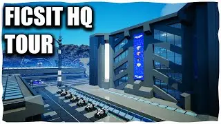 Fluxo's Ficsit HQ Satisfactory Base Tour