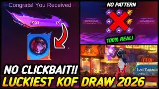 I GOT KOF IORI WITHOUT BINGO (💯 REAL 😱) !! LUCKIEST KOF SKIN DRAW 2026 - MLBB