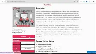 podcast writing | podcast writing language skills | ueducate 2024