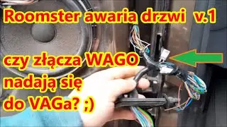Skoda Roomster front doors problems/zabawy elektryczne z drzwiami - co się dzieje/WTF? v.1