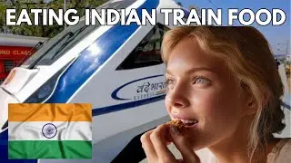 Vande Bharat Express | INDIAN TRAIN FOOD | Do westerners like it or not?