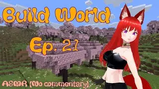 🌿 Minecraft Peaceful Build World Ep. 21 | It's a New Year (ASMR | No Commentary)