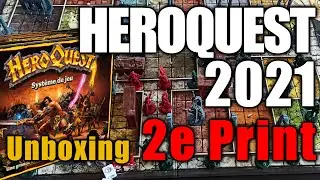 Heroquest 2021 V2.0 : Unboxing et avis (Réimpression 2022)