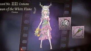 Identity V | Priestess Another Pink Skin! I Want More Pink! &ldquo;Dawn of the White Flame&rdquo;!!! 