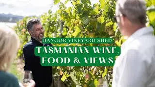 Award-winning Tasmanian wine, food, and views. Bangor Vineyard Shed