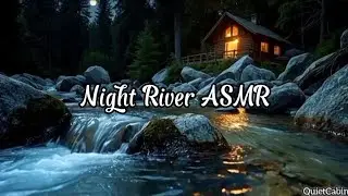 &ldquo;Moonlit River Cabin 🌙 Gentle Flowing Water Sounds for Deep Sleep & Relaxation | ASMR Ambience&rdquo;