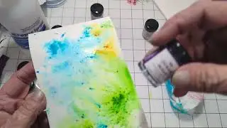 Mixed Media Monday-Crafters Companion's Colour Creation Powders