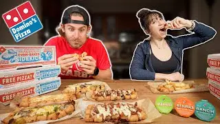Eating Domino's ALL NEW Loaded Tater Tots!