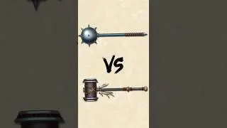 Northern Hammer vs Two-Handed mace Shadow fight 2#shorts