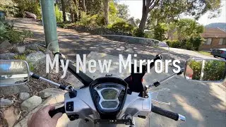 Как поменять зеркала на скутере 4K #Kymco #PeopleS150i