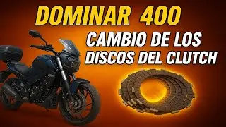 Dominar 400, Cambio de discos de Clutch