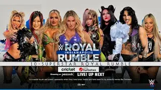 10 Women's Royal Rumble Match | WWE 2k25 