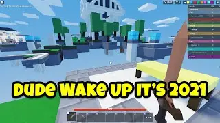 Dude wake up, it's 2021