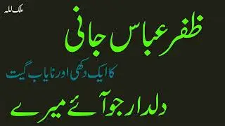 Zafar Abbas Jani | Tussan Yaar Jo Aahay | Best Old Punjabi Song | Purani Yadain