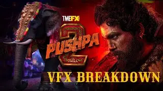 Experience the thrill of Pushpa 2 VFX  Breakdown #tmefx #pushpa2 #vfx
