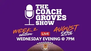 The Coach Groves Show - 8/20/25
