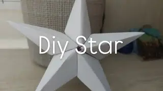 DIY Paper Made Star||It's Inaaya||