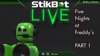 Stikbot LIVE | Five Nights at Freddy's Pt. 1