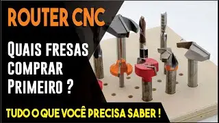 5 Principais Fresas para Router CNC | Papo Descontra&iacute;do #22