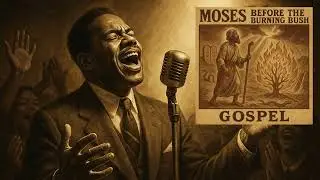 🔥 Moses and the Burning Bush &ndash; 1940s Gospel Storytelling | Vintage Preacher Song