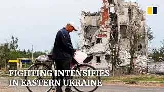 Civilians take shelter in eastern Ukraine as fighting with Russian invasion forces intensifies
